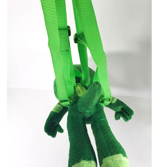 pj masks 2018 plush gekko with back pack straps and zipper pocket 15" - Picture 5 of 8